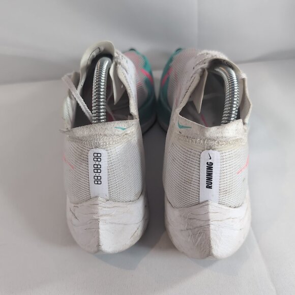 Nike ZoomX Vaporfly Next% 2 CU4111-101 US 8.5 M 10 W White Watermelon Pink Blue - Picture 7 of 16